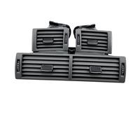 MTVTFECEWG Sfiato Aria Condizionata 4382-01 4383-01 4384-01 per A4 2002-2008 Griglia di Ventilazione del Climatizzatore sul Cruscotto Ventilazione Aria(1set)