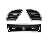 MTVTFECEWG Sfiato Aria Condizionata Bocchetta di Ventilazione per Climatizzatore da Console Centrale Anteriore per A4 A5 2009 2010 2011 2012 2013 2014-2016 Accessori per Interni Auto(3pcs)