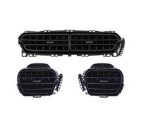 MTVTFECEWG Sfiato Aria Condizionata per Citroën C3 Bocchetta di Ventilazione Anteriore Centrale Bocchetta di Ventilazione per Aria Condizionata Accessori Interni 96764765ZD 96772870ZD(1set)