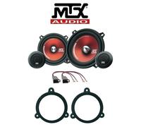 MTX Kit TX50S 4 casse 13cm RENAULT MEGANE 3 09> SUPPORTI CONNETTORI ANTE/POST