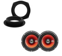 Mtx TR65C 6.5 " 17cm Coassiale Sottosella Audio MDF Altoparlante Upgrade per BMW