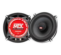 MTX TX650C Diffusori coassiali per auto a 2 vie da 80 W RMS da 13 cm 4 telai in alluminio Tweeter a cupola in seta al neodimio Diaframma in polpa di cellulosa - Nouvo