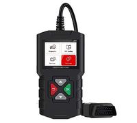 MTXD OBDII Diagnostic Tool 201 aggiornamento Gratuito a Vita for OBD 2 Test Engine PK 319, 590 OBDII Auto Code Scanner 92.2A (Color : Black)