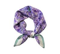 Mtze fr Damen, mit gemustertem Design, aus Polyester, Sommer, Strand und Freizeit, kalte Tage, Leicht zu tragen, ALS ergänzendes Accessoire, klarer Form, Reisen, Viola scuro, Taglia unica