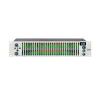 MU-231 Equalizzatore Audio Dual 31 Bande Equalizzatore Digitale Audio Professionale Equalizzatore Spettro Gestione Altoparlanti(WHITE)