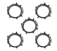 MU 50M Catena Luminosa Esterno LED Catenaria 50 Portalampada E27 5 * 10 Metri Cavo Nero Prolungabile Fino a 1000W IP54 Outdoor Giardino Matrimonio|50 M, NERO [Classe efficenza energetica: A]