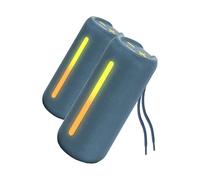 MU LIN cassa bluetooth doccia Portatile Impermeabile cassa bluetooth potente, altoparlante bluetooth portatile, Luce RGB, AUX & Micro SD,BLU 2PZ