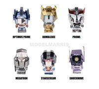 Transformers Pocket Edition Mini Version 6 Styles 1 (6 Pcs) 3d Metal Model Kit