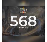 MU Origin 2 - 568 Badges Direct Top-Up - GLOBAL