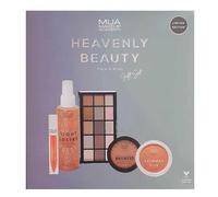 MUA HEAVENLY 5 pezzi (LIP GLOSS, SHIMMER SPRAY, EYE PALETTE, BRONZER & HIGHLIGHT)