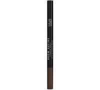 MUA Makeup Academy Brow Define matita per sopracciglia con spazzolino colore Dark Brown 0,25 g