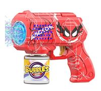 Muakiz Spider Pistola Spara Bolle di Sapone: Macchina Bolle di Sapone 10000 + Bubble/min con 2 Liquido 4 batterie - Matrimoni, Esterni Giocattolo per Bambini