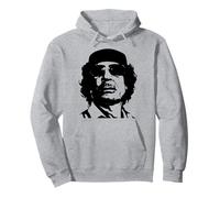 Muammar Gheddafi I Love Libia Felpa con Cappuccio