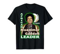 Muammar Gheddafi - Leader africano Maglietta
