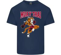 Muay Tailandese Tigre Mma Misto Arti Marziali Uomo Cotone T-Shirt