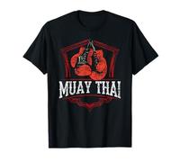 Muay Thai Arti Marziali Combattente Boxe Hobby Maglietta