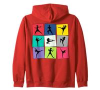 Muay Thai arti marziali MMA Fighter Thai Boxing Donne Felpa con Cappuccio