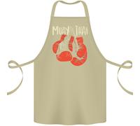 Muay Thai Boxe Guanti Mma Cotone Grembiule 100% Biologico