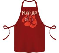 Muay Thai Boxe Guanti Mma Cotone Grembiule 100% Biologico
