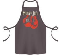 Muay Thai Boxe Guanti Mma Cotone Grembiule 100% Biologico