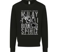 Muay Thai Boxing Spirit MMA Kick Boxing Uomo Felpa