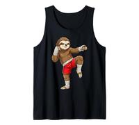 Muay Thai Bradipo Boxe Thailandese Bambino Uomo Canotta