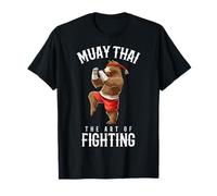 Muay Thai Brown Bear Kickboxing MMA Maglietta
