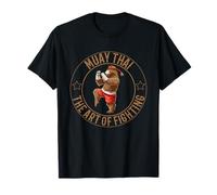 Muay Thai Brown Bear L'Arte del Combattimento MMA Maglietta