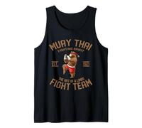 Muay Thai Brown Bear Thai Boxing Canotta