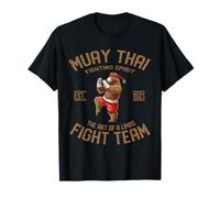 Muay Thai Brown Bear Thai Boxing Maglietta