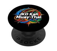 Muay-Thai,.Jeet Kune Do JKD Arti Marziali Miste PopSockets PopGrip Adesivo