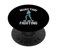 Muay Thai L'arte Del Combattimento Thai Boxing E Mma PopSockets PopGrip Adesivo