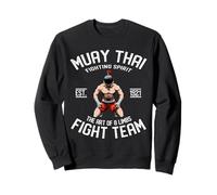 Muay Thai L'Arte del Combattimento Thai Boxing Felpa