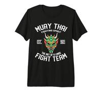 Muay Thai Oni - Thai Boxe e Kickboxing Maglietta Premium