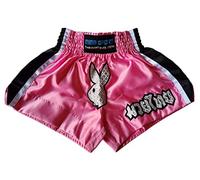 Muay Thai Shorts Pantaloncini Thai Boxe Kick Boxing MMA Satinati Rabbit (M)