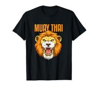 Muay Thai Testa di Leone Ruggente Thailandia Muay Thai Maglietta