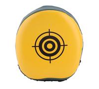 Muay Thai Thai Falt Piccole Targeting Hand Target Obiettivo adatto a bambini e adulti a forma di round con piede taekwondo mini manuale ad alta densità eva (Giallo)