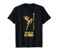 Muay Thai the art of 8 limbs Maglietta