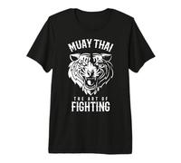Muay Thai Tigre - Thai Boxe e Kickboxing Maglietta Premium