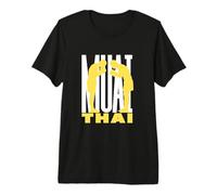 Muay Thai Wai Saluto USA Maglietta Premium