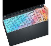 Mubuy, cover per tastiera per Dell Inspiron 15 15,6" 17,3" 3501 3505 5501 5502 5505 5508 5584 5590 5593 5598 7590 7591 7501 7506 777 06 777 Cover per tastiera 90, Inspiron 3000, 5000, 7000, colorata