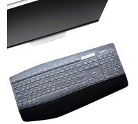 MUBUY - Cover per tastiera per Logitech MK850, Logitech MK875, MK825/Logitech MK850 MK875 MK825, in silicone, trasparente