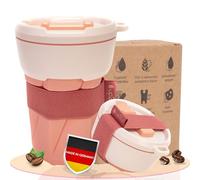MuC My useful Cup®, tazza pieghevole riutilizzabile, 350 ml, Coffee-to-go, Made in Germany