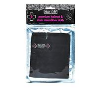 Muc - Off 1455231 Panno per pulizia e lucidatura di casco e visiera in microfibra premium