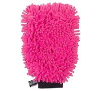 Muc-Off 2-in-1 Microfiber, guanto di lavaggio Taglia unica male Fucsia/Nero