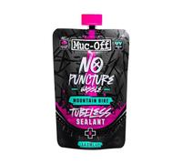 Muc-Off No Puncture Hassle Tubeless Sealant, 140 ml - Liquido Tubeless Avanzato con Colorante Tracciante UV - Lattice per Tubeless Sigilla Strappi e Fori Fino a 6 mm