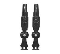 Muc Off Big Bore Lite Tubeless Valves Argento 35 mm Black