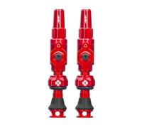 Muc Off Big Bore Lite Tubeless Valves Rosso 40 mm Red
