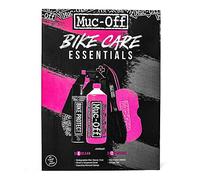 Muc-Off Bike Care Essentials Kit - Kit Pulizia Bici Essenziale - Include Detergente Bici, Spray Protettore Bici, Spazzole Pulizia Bici e Molto Altro