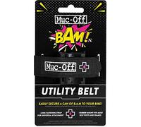 Muc-off Cinturino Portaoggetti Bici per B.A.M! - Supporto in Gomma Nera e Cinturino per Fissare Facilmente Una Bomboletta Ripara Gomme Bici Muc-off B.A.M!